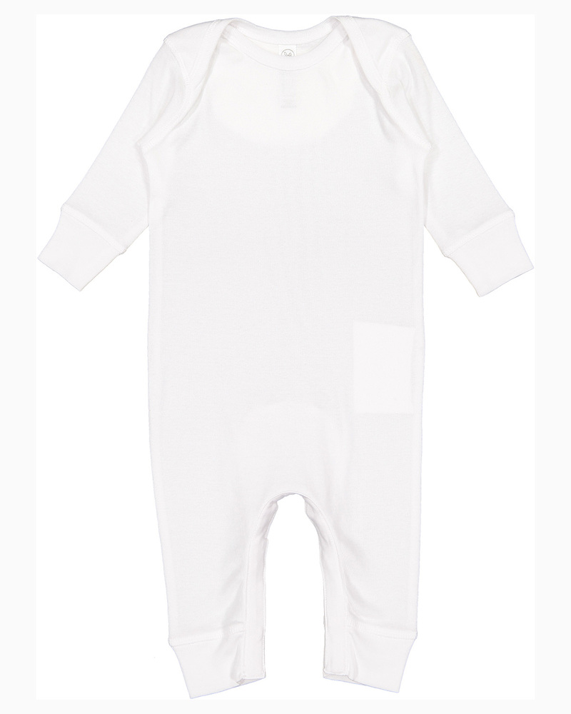 Rabbit Skins 4412 Infant Baby Rib Coverall Front Fullsize"