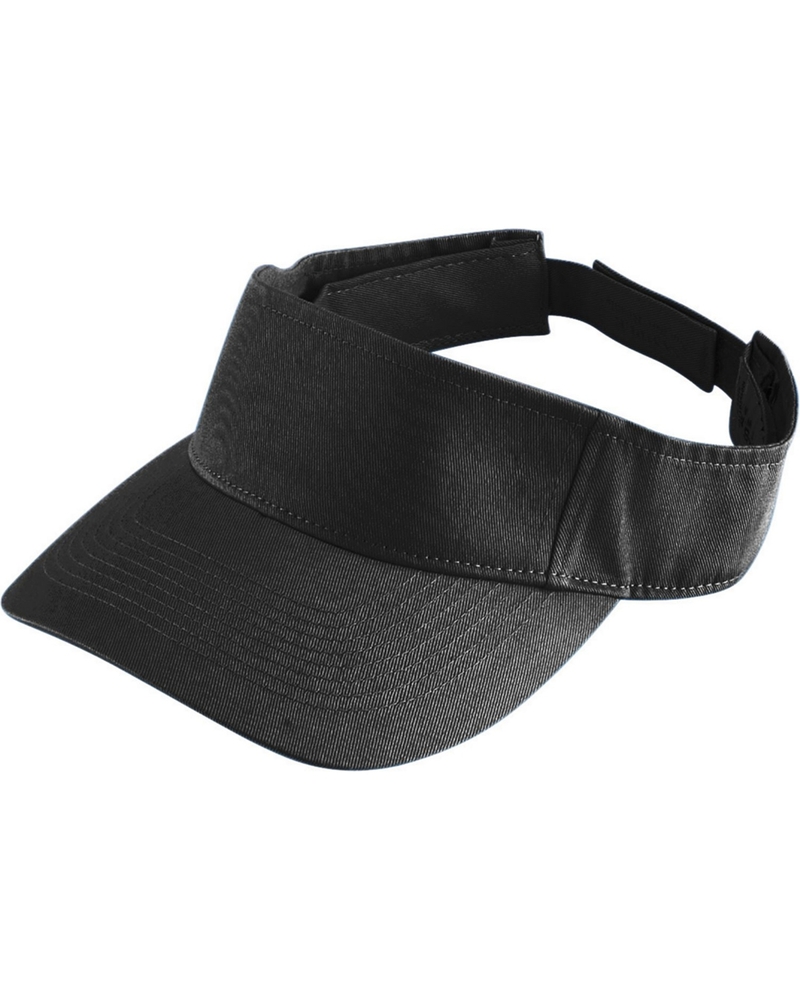 augusta sportswear 6226 youth sport twill visor Front Fullsize