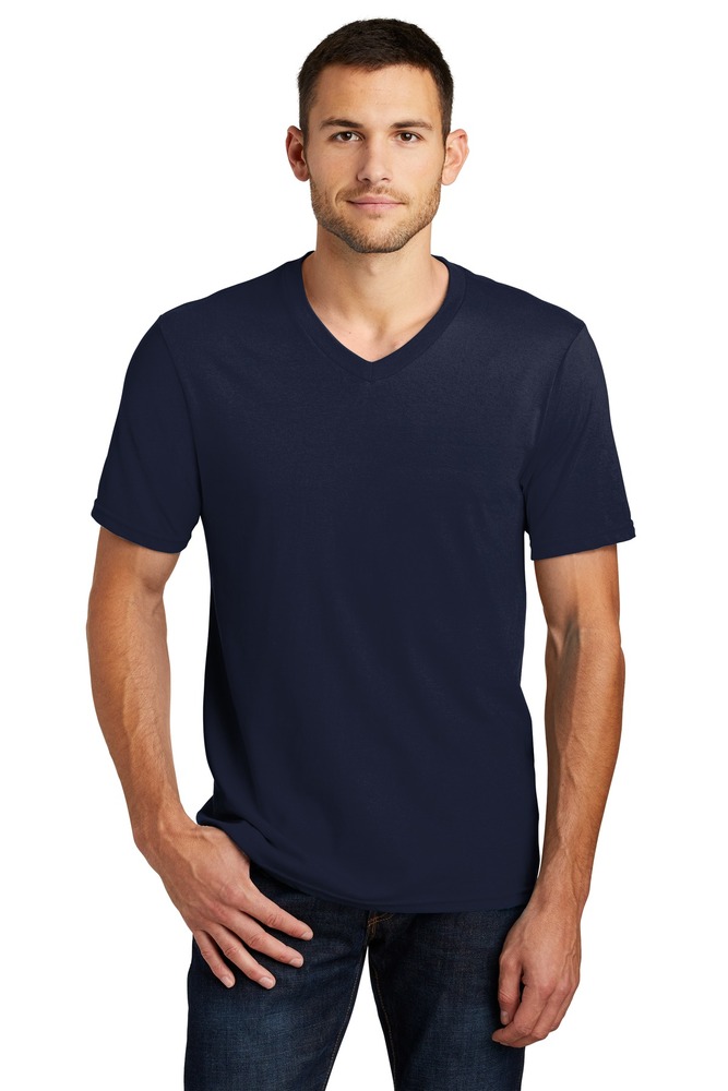 District DT6500 Very Important Tee ® V-Neck Front Fullsize"