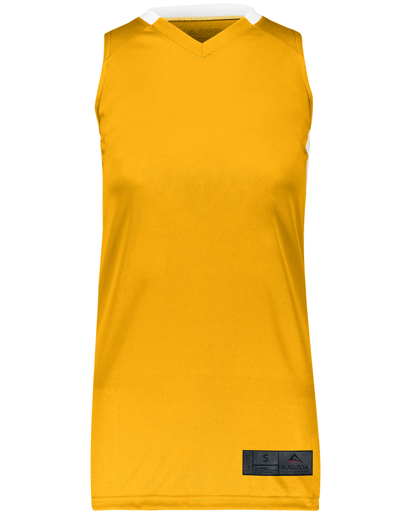 Augusta Sportswear 1732 Ladies Step-Back Basketball Jersey Front Fullsize"
