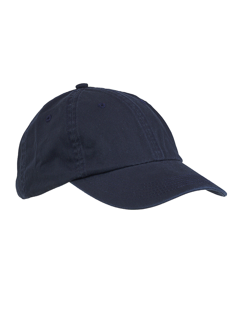 big accessories bx005 6-panel washed twill low-profile cap Front Fullsize