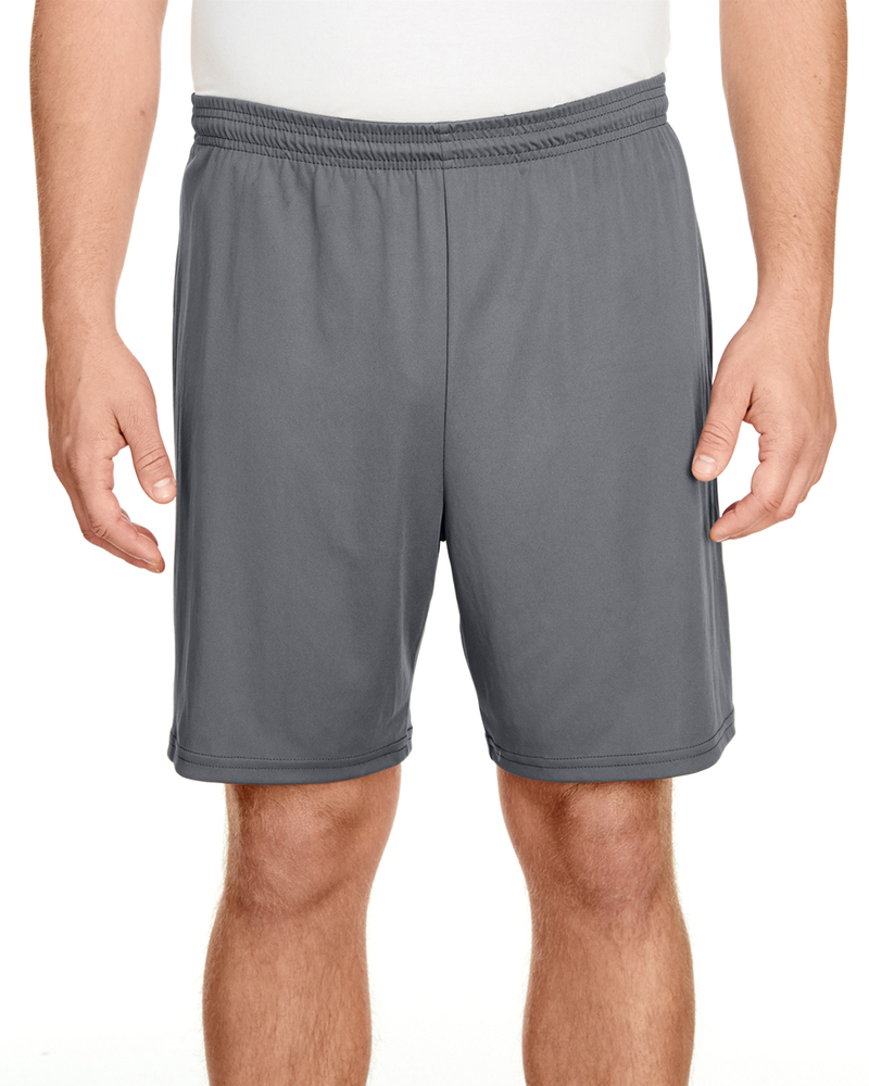 A4 N5244 Adult 7" Inseam Cooling Performance Shorts Front Fullsize"