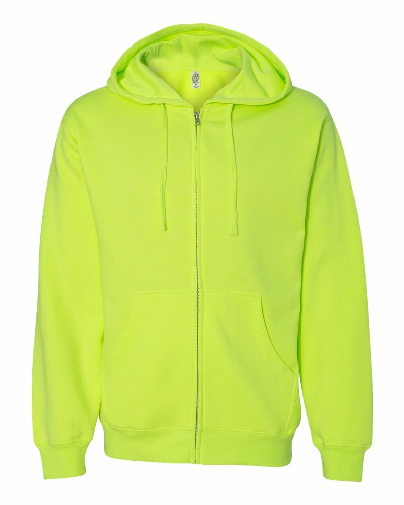 Independent Trading Co. SS4500Z Midweight Full-Zip Hooded Sweatshirt Front Fullsize"