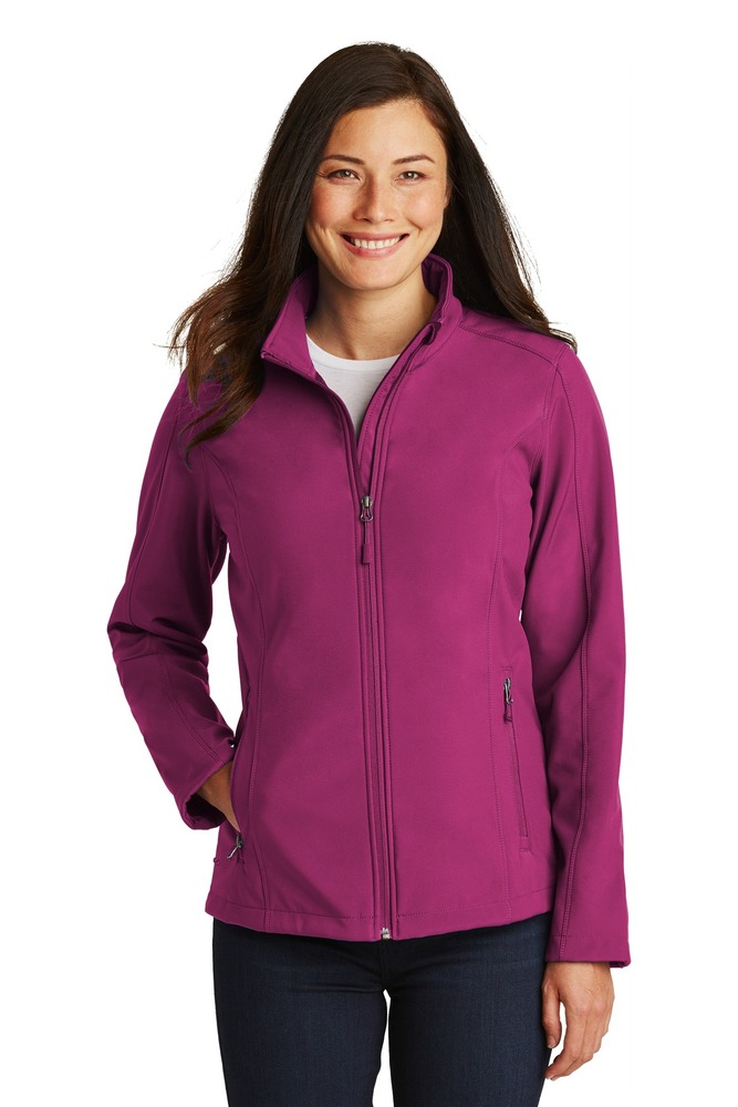 Port Authority L317 Ladies Core Soft Shell Jacket Front Fullsize"