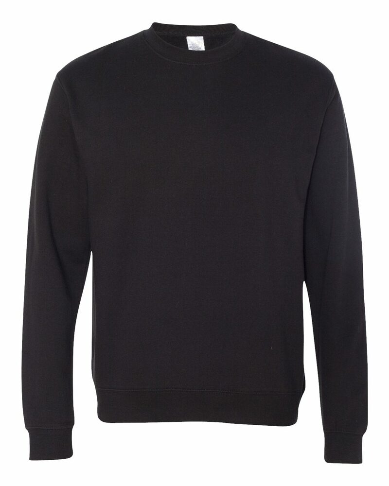 independent trading co. ss3000 midweight sweatshirt Front Fullsize