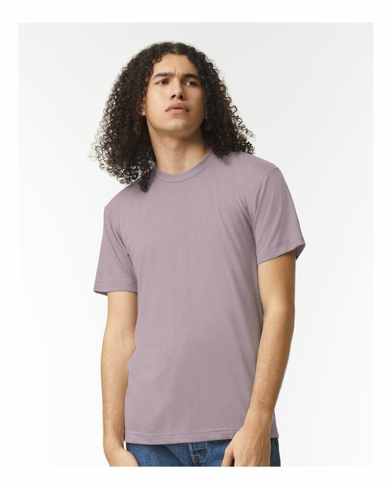 American Apparel TR401 Unisex Triblend Short-Sleeve Track T-Shirt Front Fullsize"