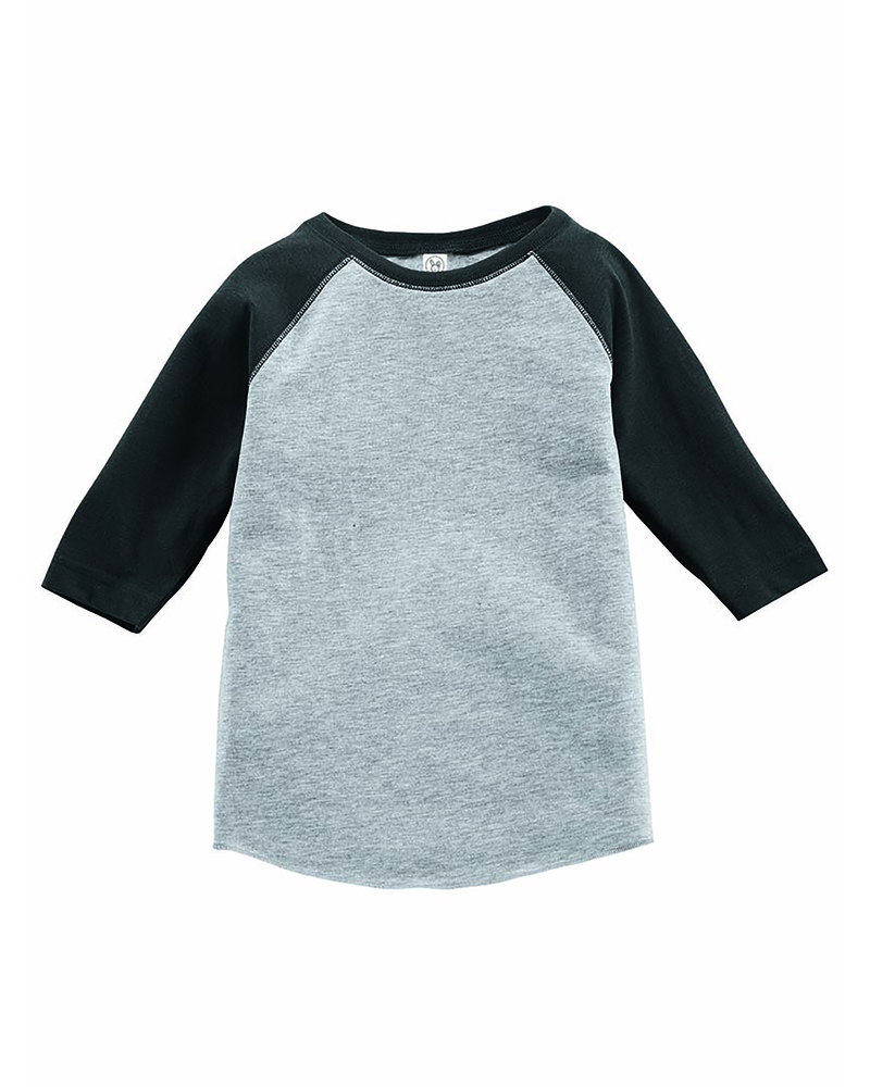 rabbit skins rs3330 toddler baseball fine jersey tee Front Fullsize