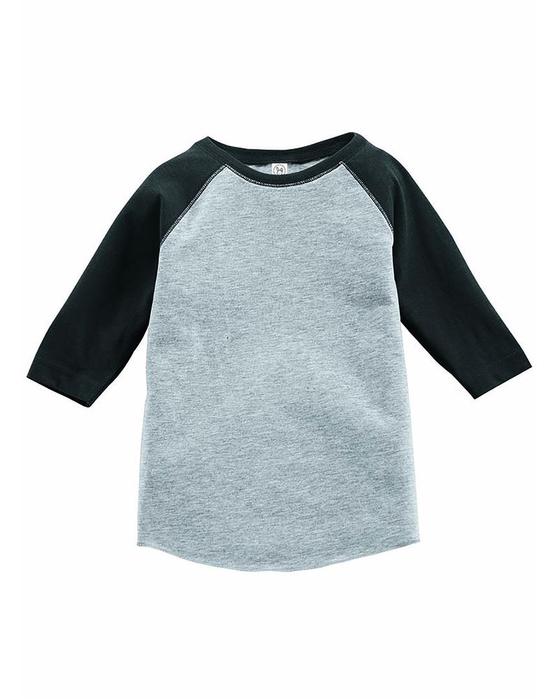 Rabbit Skins RS3330 Toddler Baseball T-Shirt Front Fullsize"
