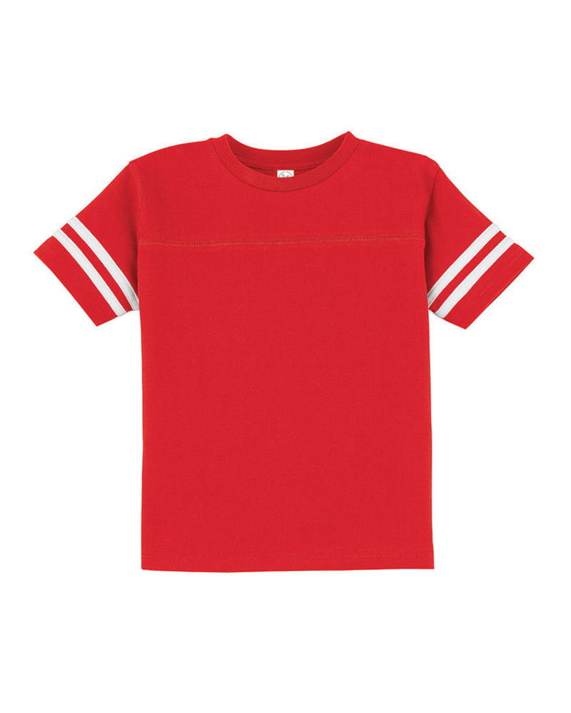 Rabbit Skins 3037 Toddler Football T-Shirt Front Fullsize"