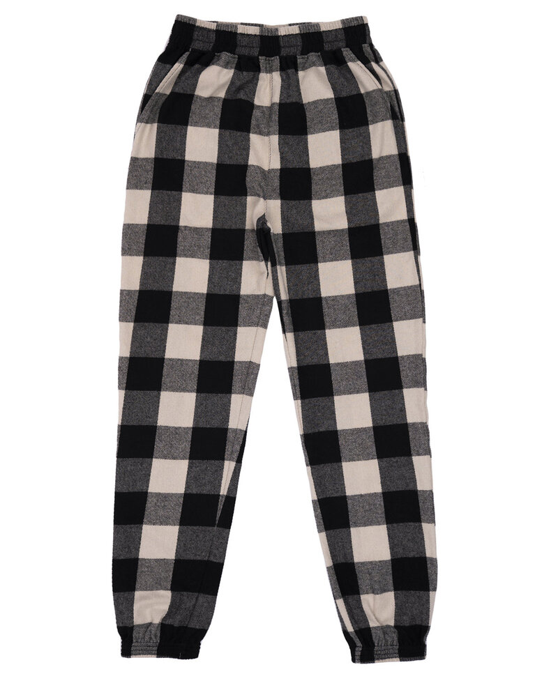 Burnside B4810 Youth Flannel Jogger Front Fullsize"