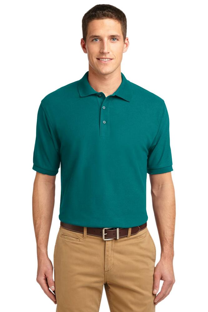 Port Authority K500 Silk Touch™ Polo Front Fullsize"