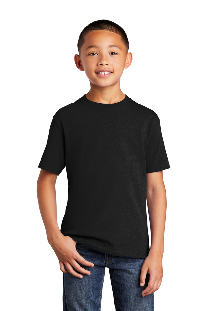 Port & Company PC54YDTG Youth Core Cotton DTG Tee Front Fullsize"