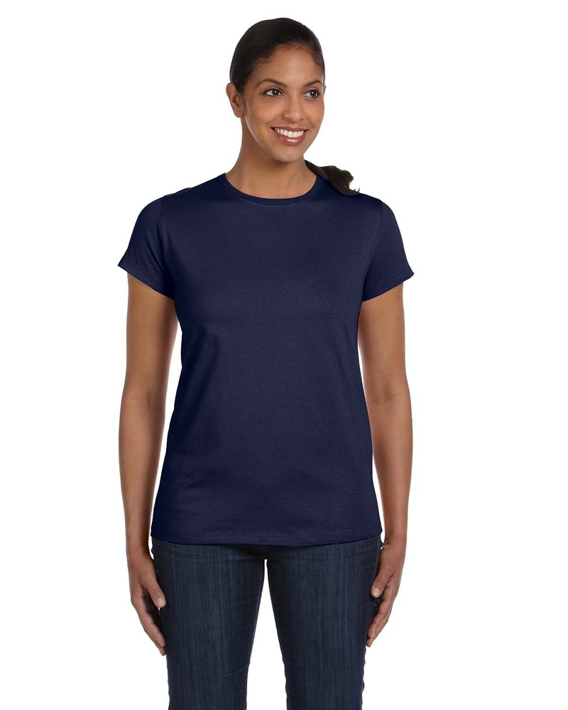 Hanes 5680 | Ladies' Essentials Relaxed Fit T-Shirt | ShirtSpace