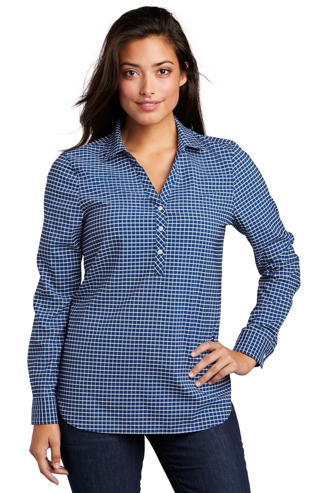 Port Authority LW680 Ladies City Stretch Tunic Front Fullsize"