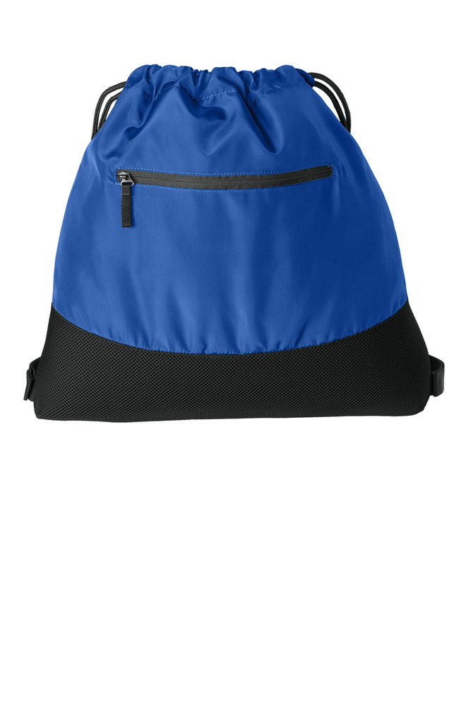 Port Authority BG619 Agility Mesh Pocket Cinch Front Fullsize"