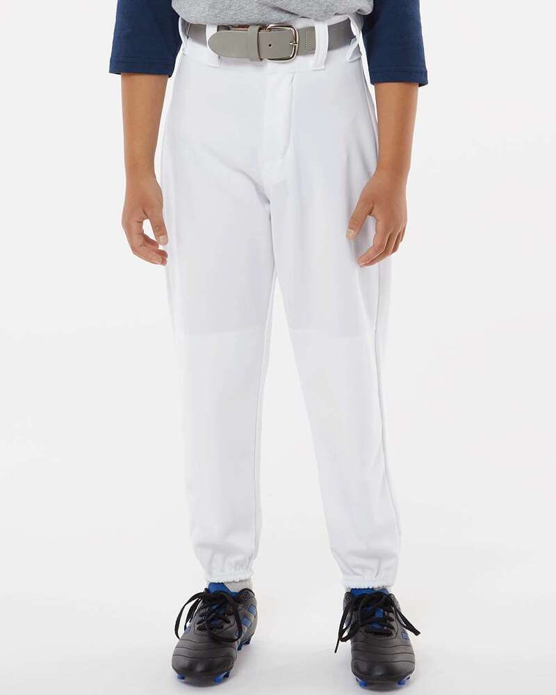 Alleson Athletic 605PY Youth Baseball Pants Front Fullsize"