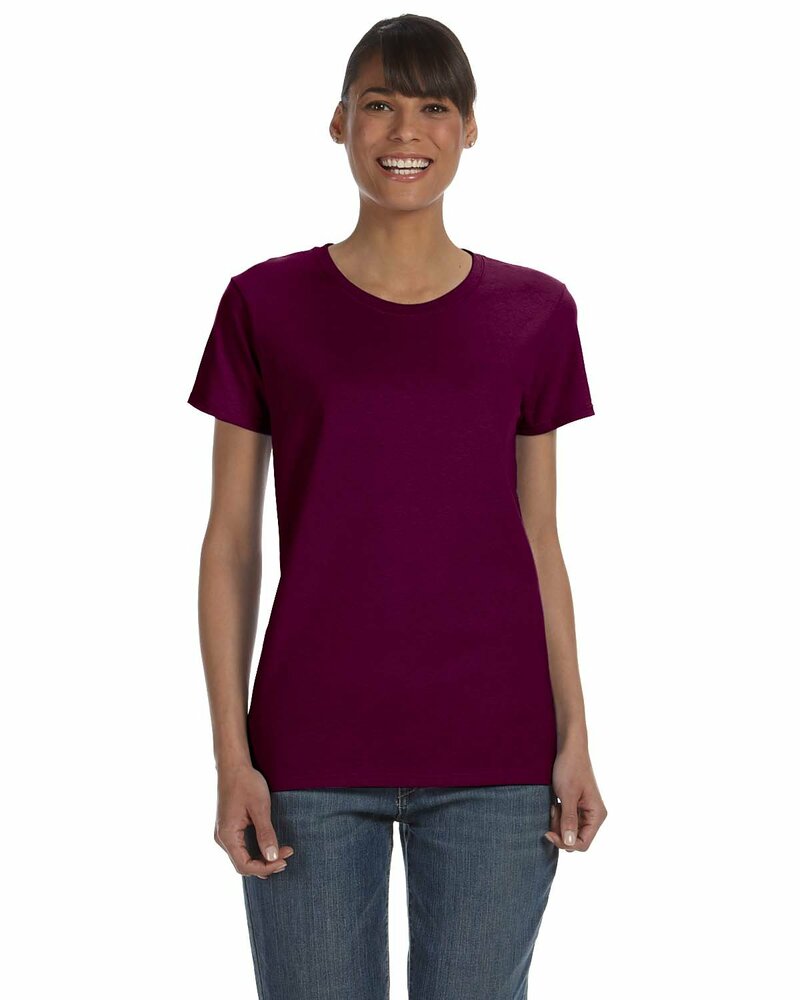 Gildan G500L Ladies' Heavy Cotton™ T-Shirt Front Fullsize"
