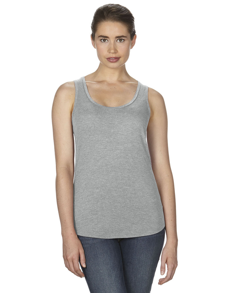 Anvil 6751L Ladies Tri-Blend Racerback Tank Front Fullsize"