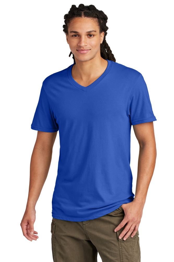 District DT6500 Very Important Tee ® V-Neck Front Fullsize"