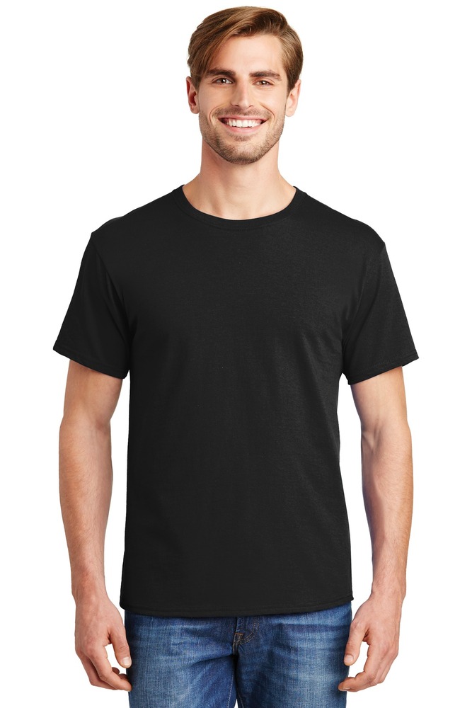 hanes 5280 adult essential short sleeve t-shirt Front Fullsize