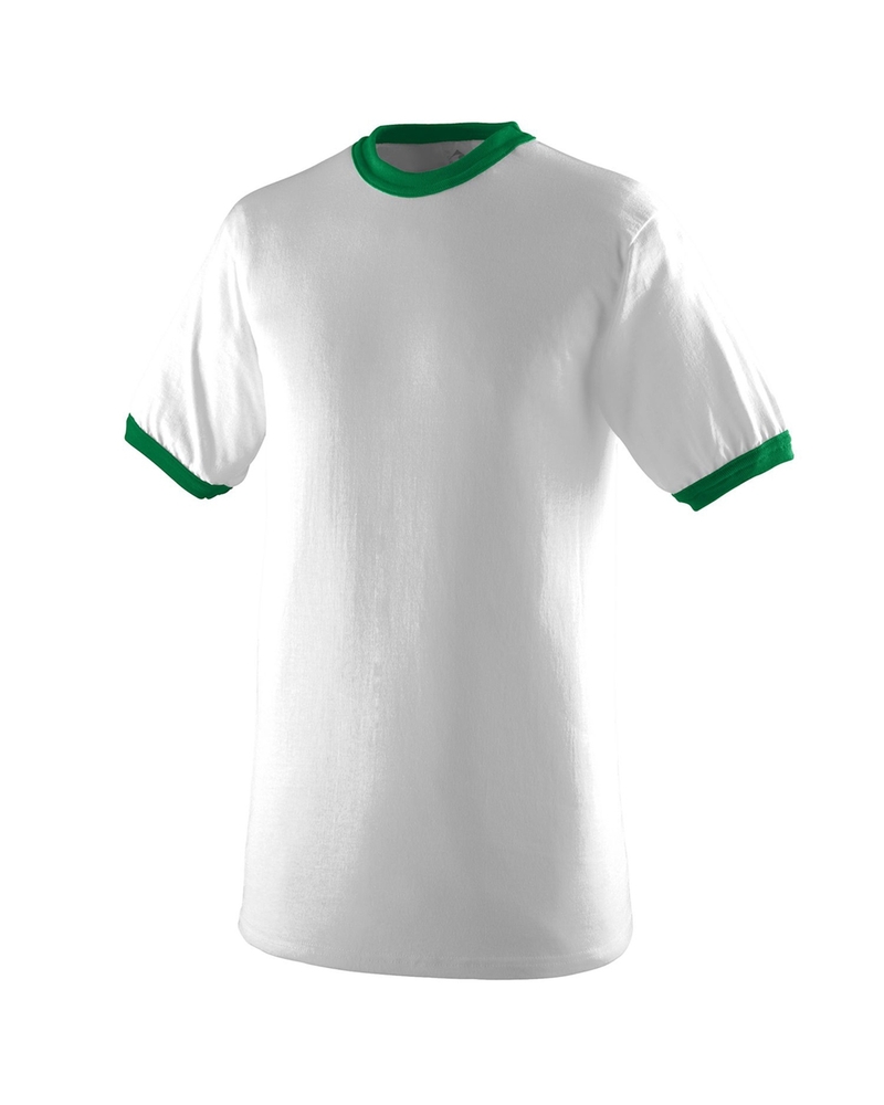 augusta sportswear 710 adult ringer t-shirt Front Fullsize