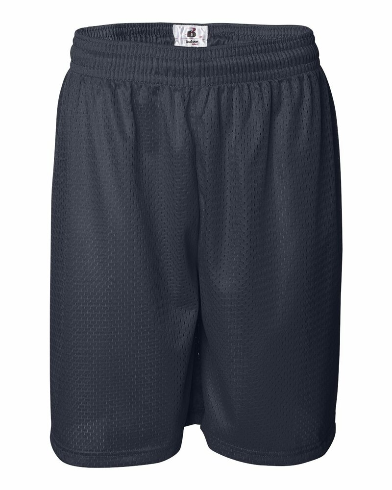 Badger Sport 7209 Mesh/Tricot 9 Inch Short Front Fullsize"