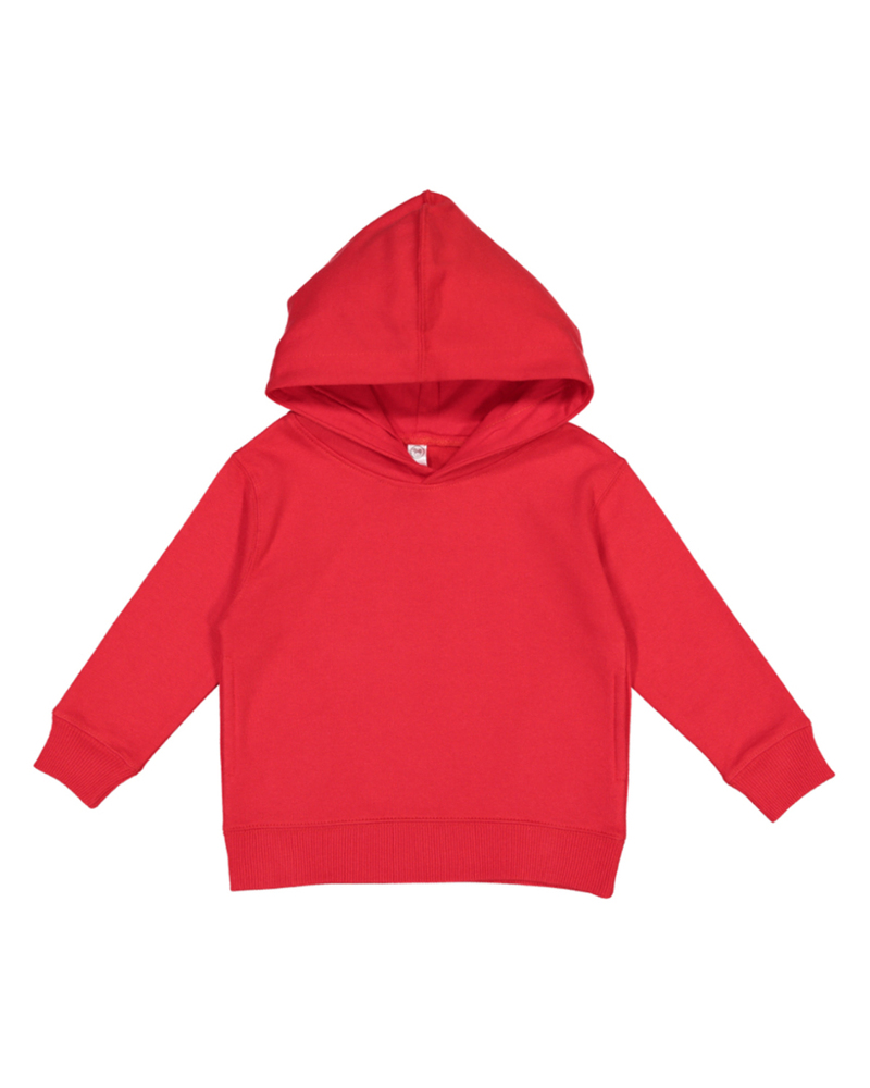 rabbit skins 3326 toddler pullover fleece hoodie Front Fullsize