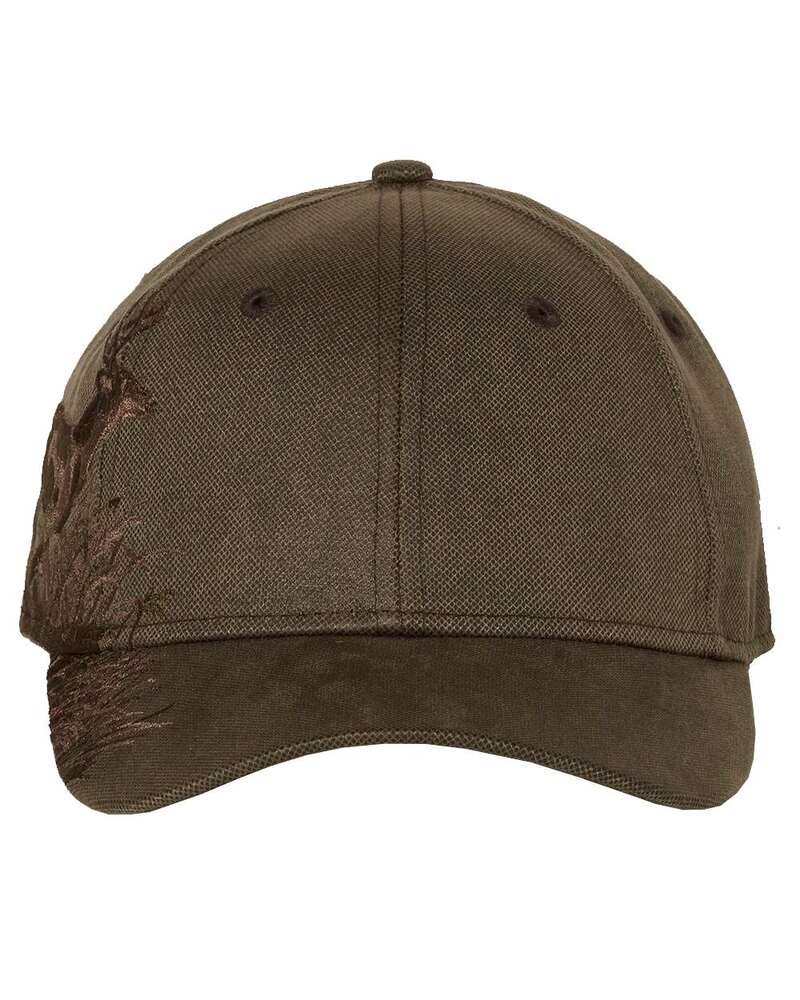 dri duck di3301 running buck structured mid-profile hat Front Fullsize