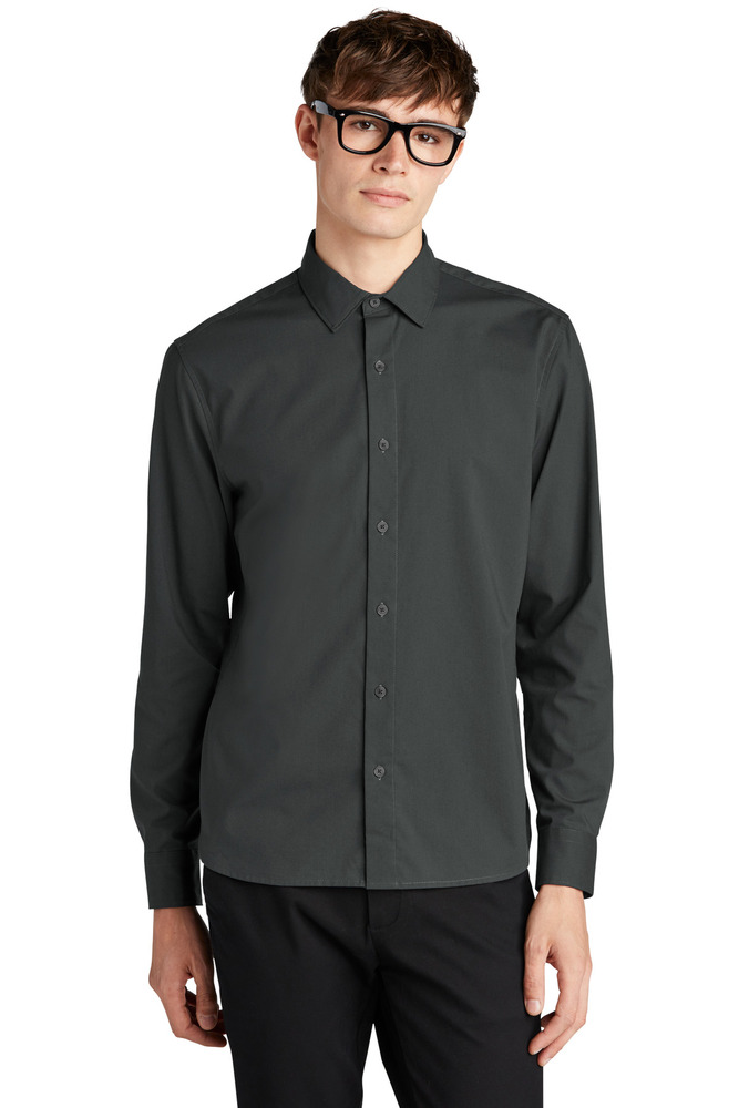 mercer+mettle mm2000 long sleeve stretch woven shirt Front Fullsize