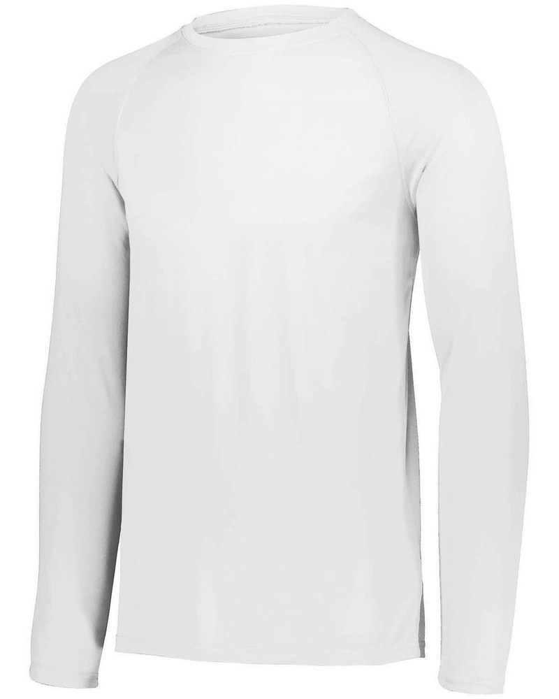 Augusta Sportswear 2795 Attain Wicking Long Sleeve Tee Front Fullsize"