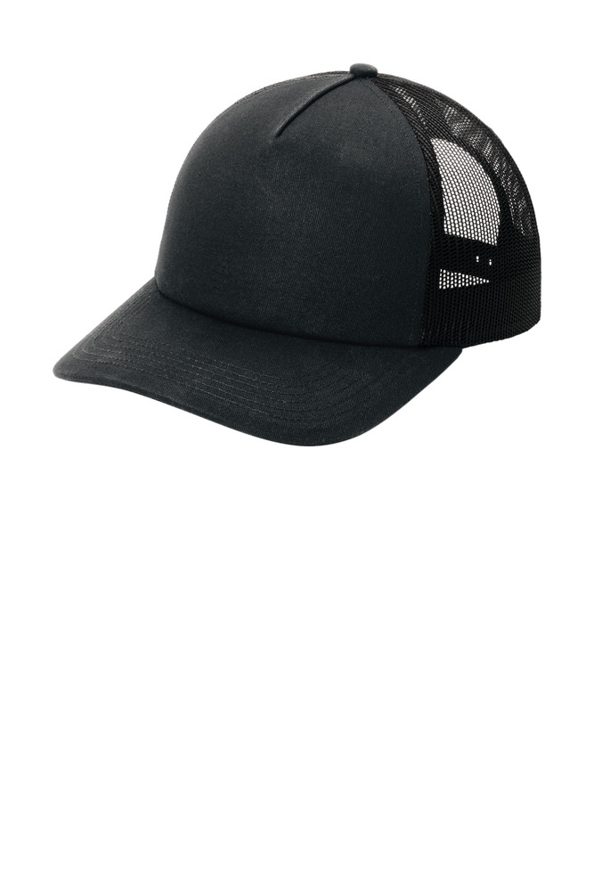 Port Authority C405LP Low-Profile Snapback 5-Panel Trucker Cap Front Fullsize"