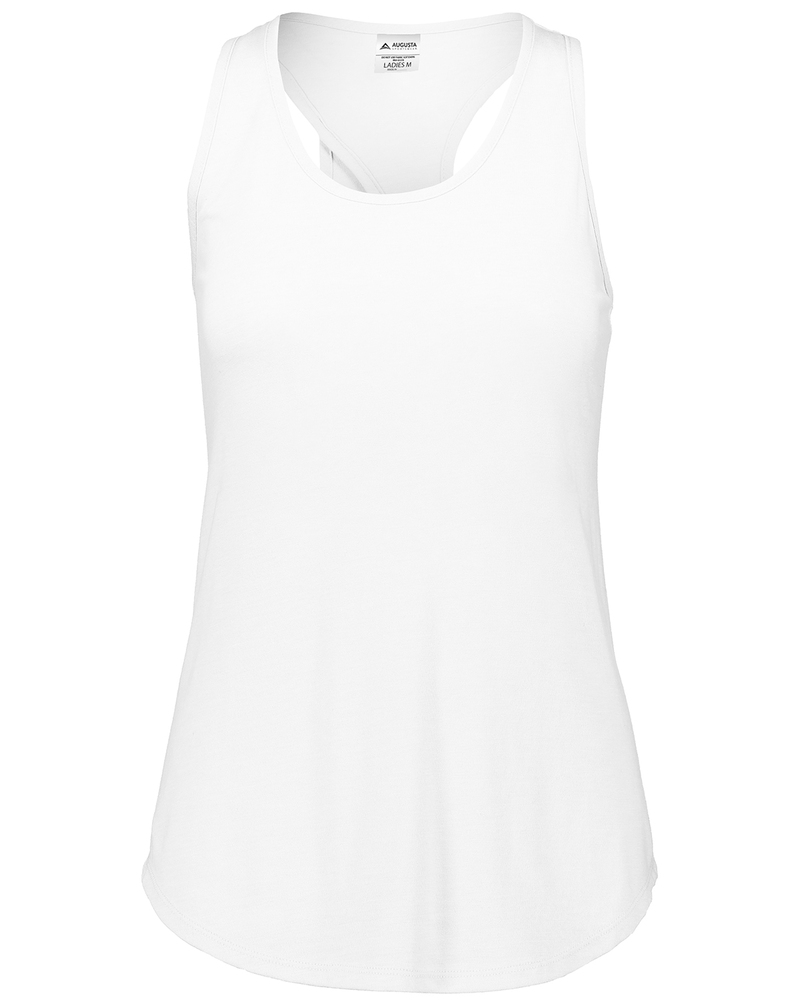 augusta sportswear ag3078 ladies' lux tri-blend tank Front Fullsize