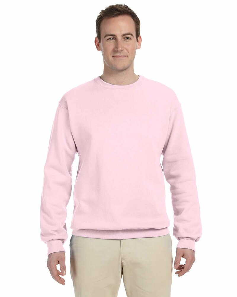 Jerzees 562 Unisex NuBlend® Crewneck Sweatshirt Front Fullsize"