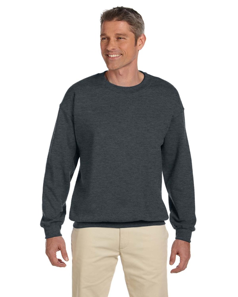 jerzees 4662 super sweats ® nublend ® - crewneck sweatshirt Front Fullsize