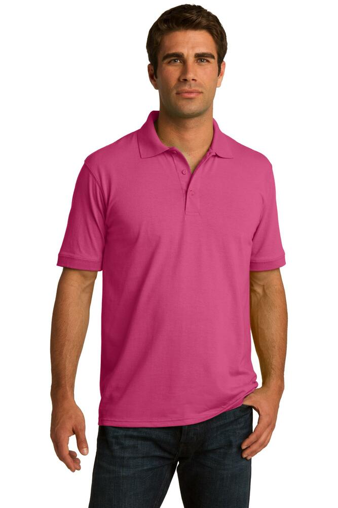 Port & Company KP55 Core Blend Jersey Knit Polo Front Fullsize"