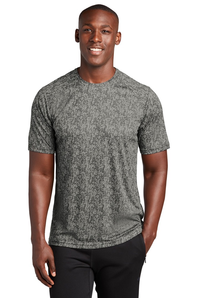 sport-tek st460 digi camo tee Front Fullsize