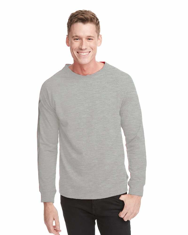 Next Level N9000 Unisex Laguna French Terry Raglan Sweatshirt Front Fullsize"