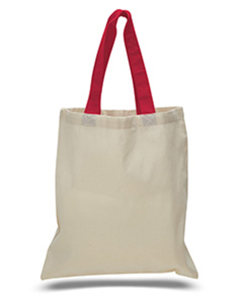 OAD OAD105 Contrasting Handles Tote Front Fullsize"