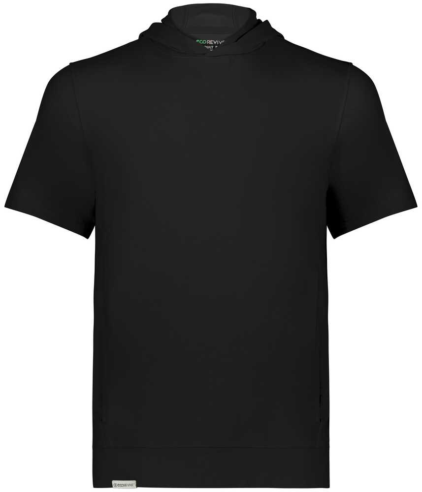 Holloway 222605 Youth Ventura Soft Knit Short Sleeve Hoodie Front Fullsize"