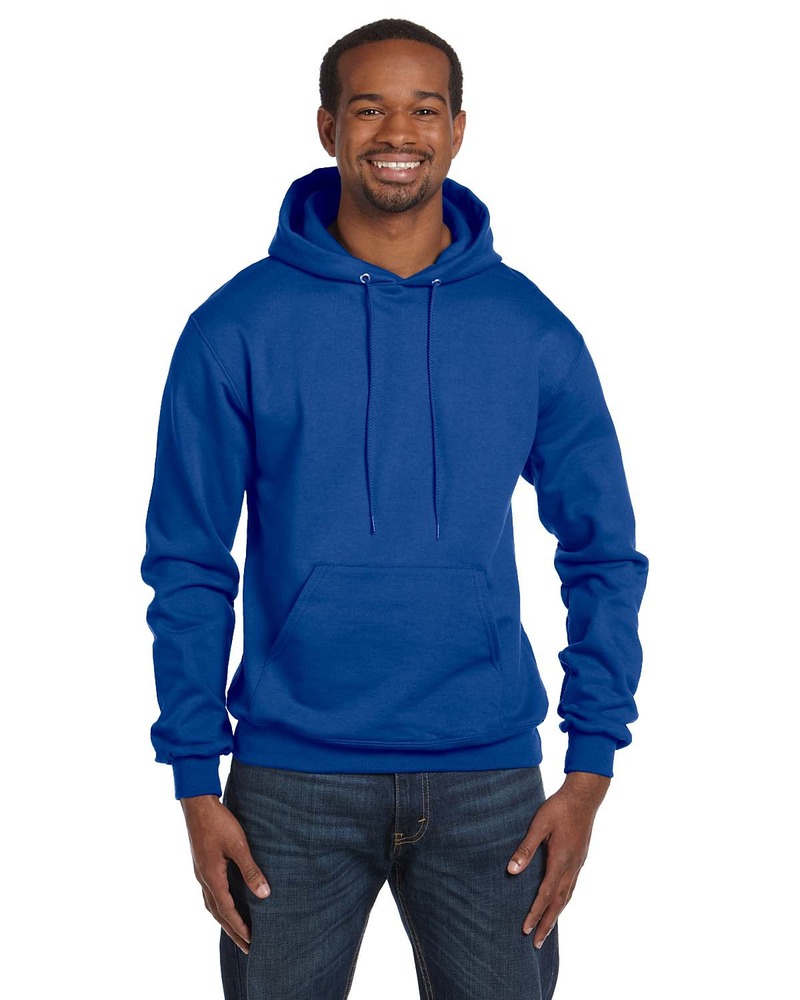 Champion S700 Adult Powerblend® Pullover Hooded Sweatshirt Front Fullsize"