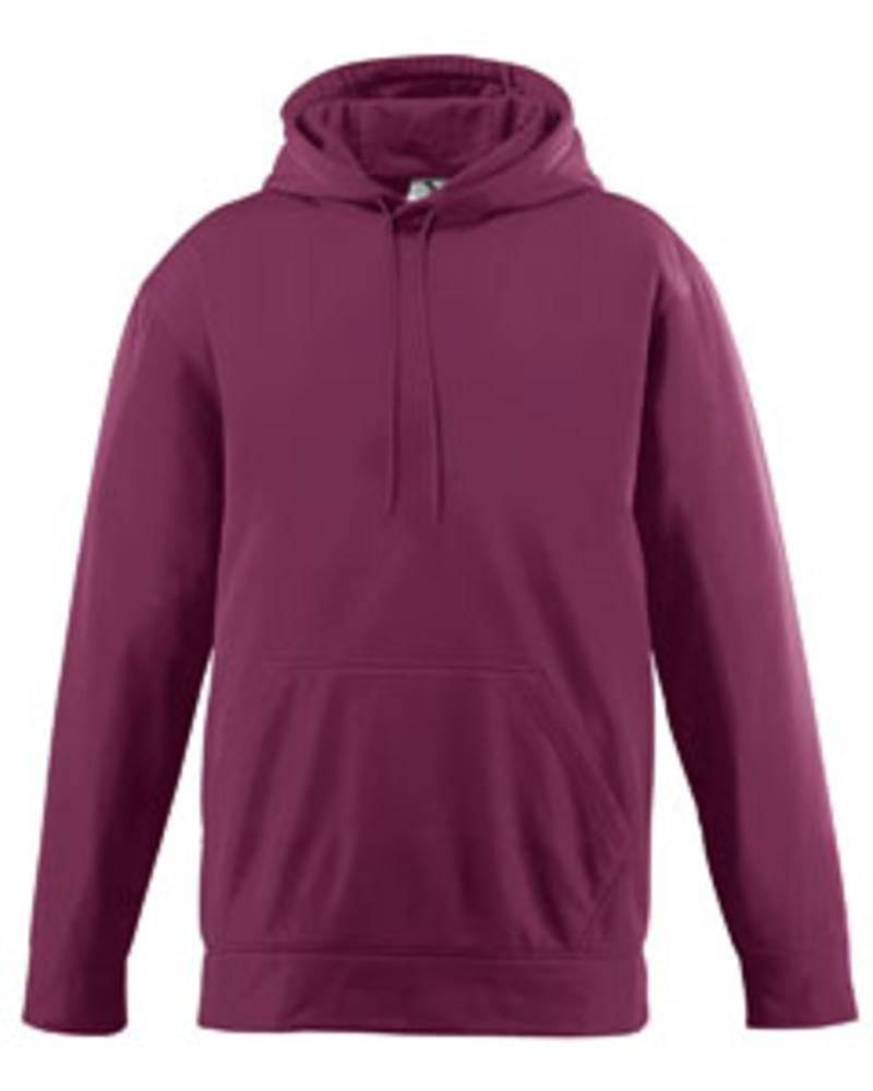 Augusta Sportswear 5506 Youth Wicking  Fleece Hoodie Front Fullsize"