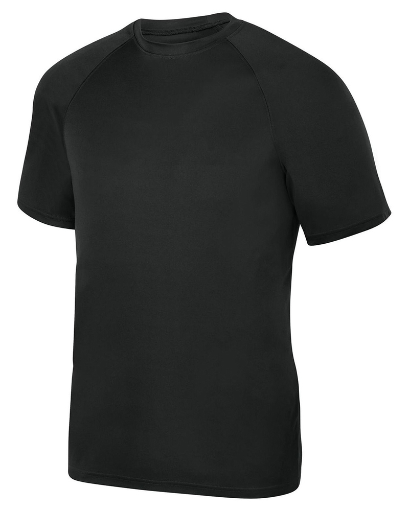 Augusta Sportswear 2791 Youth  Attain Wicking Raglan Sleeve Tee Front Fullsize"