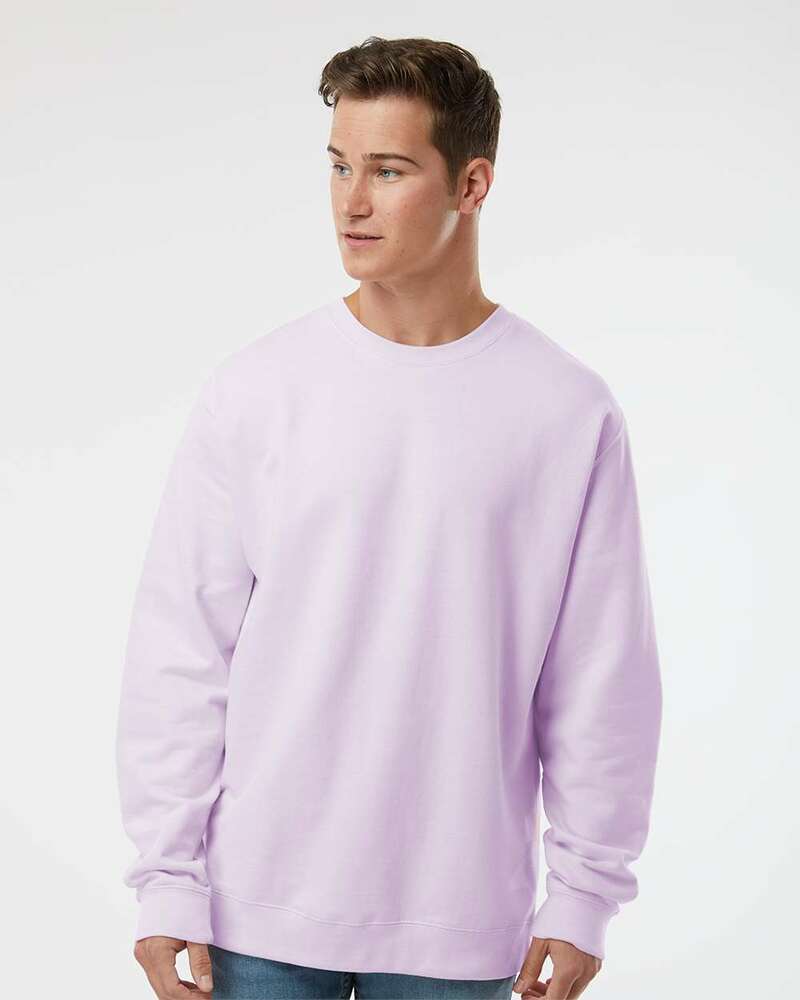 independent trading co. ss3000 midweight sweatshirt Front Fullsize