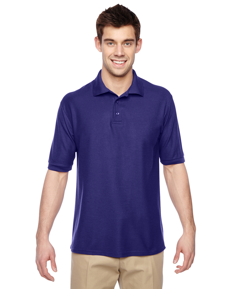 jerzees 537msr adult 5.3 oz. easy care™ polo Front Fullsize