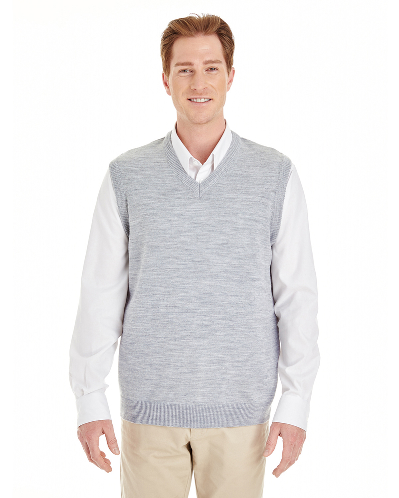 Harriton M415 | Men's Pilbloc™ V-Neck Sweater Vest | ShirtSpace