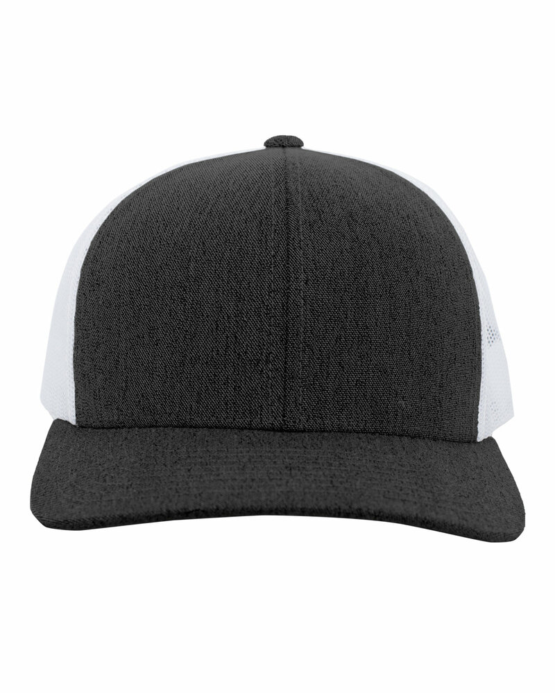 Pacific Headwear 110C Heather Trucker Snapback Cap Front Fullsize"