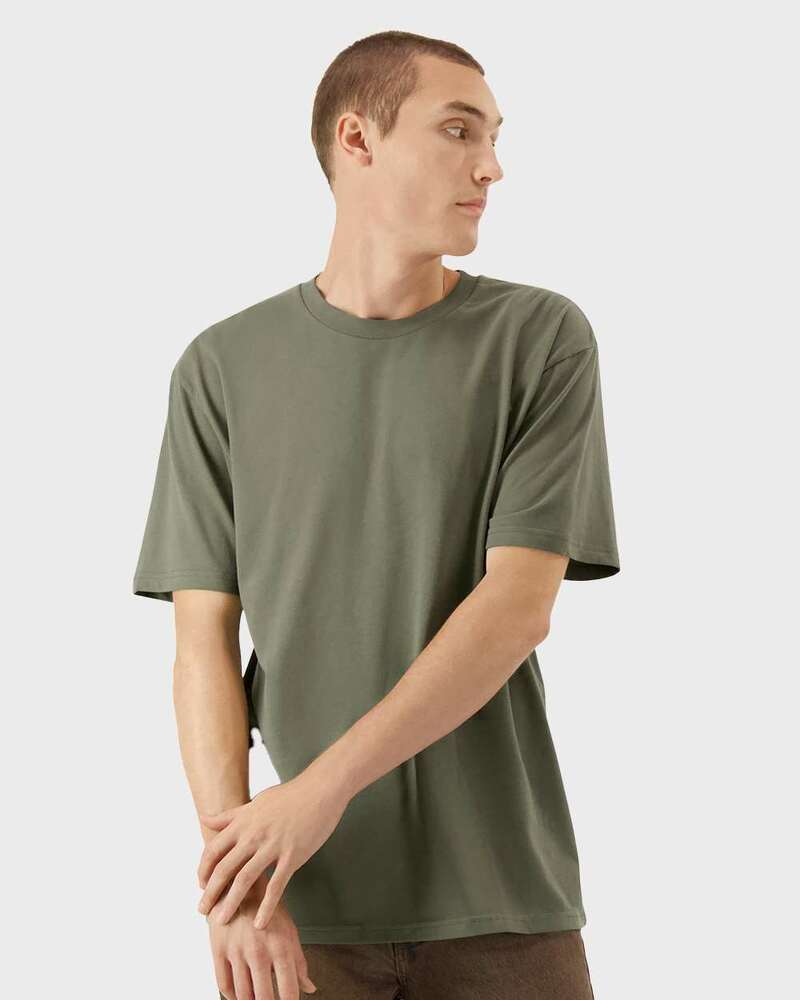 American Apparel 5389 Unisex Sueded T-Shirt Front Fullsize"