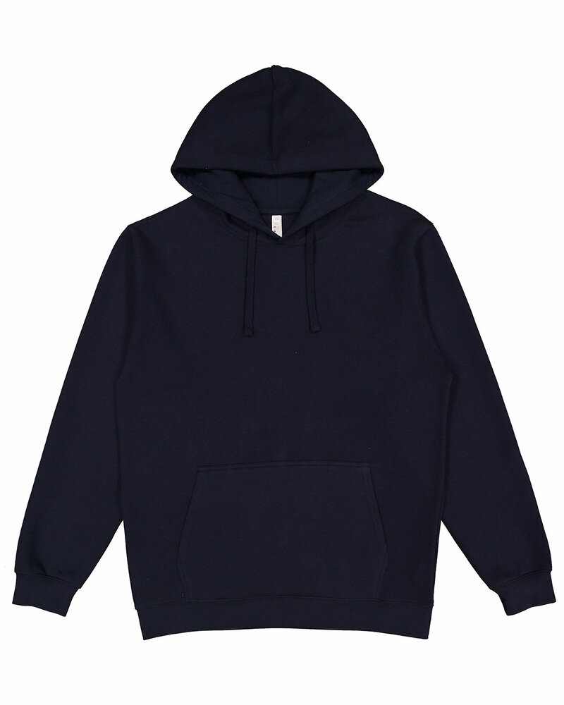 lat 6926 adult pullover fleece hoodie Front Fullsize