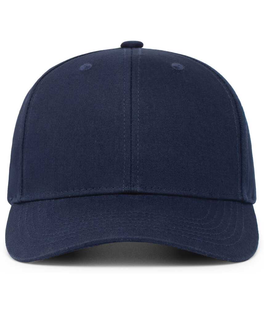Pacific Headwear 101C Brushed Cotton Twill Hook-And-Loop Adjustable Cap Front Fullsize"