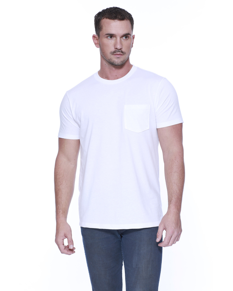 startee st2440 men's cvc pocket t-shirt Front Fullsize